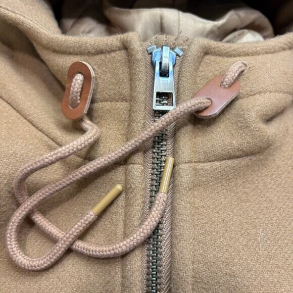 Madewell Size XS Lynnford Coat Wool Cashmere Blend Insuluxe Fabric Classic Camel - Picture 11 of 16